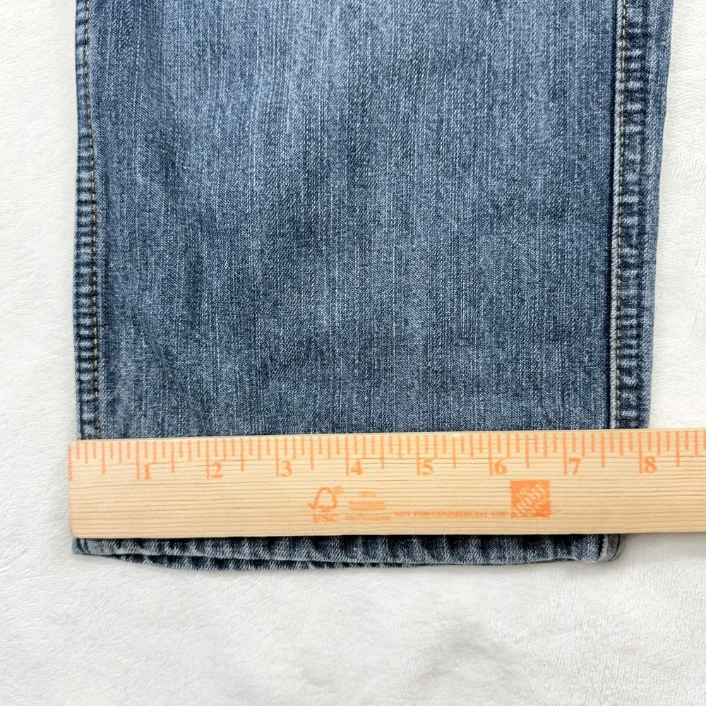 Tony Hawk Boys Carpenter Jeans Size 8 Blue Denim Relaxed Straight Leg Skate Pant